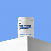 THNK.™ Focus Powder Sour Gummi Worm